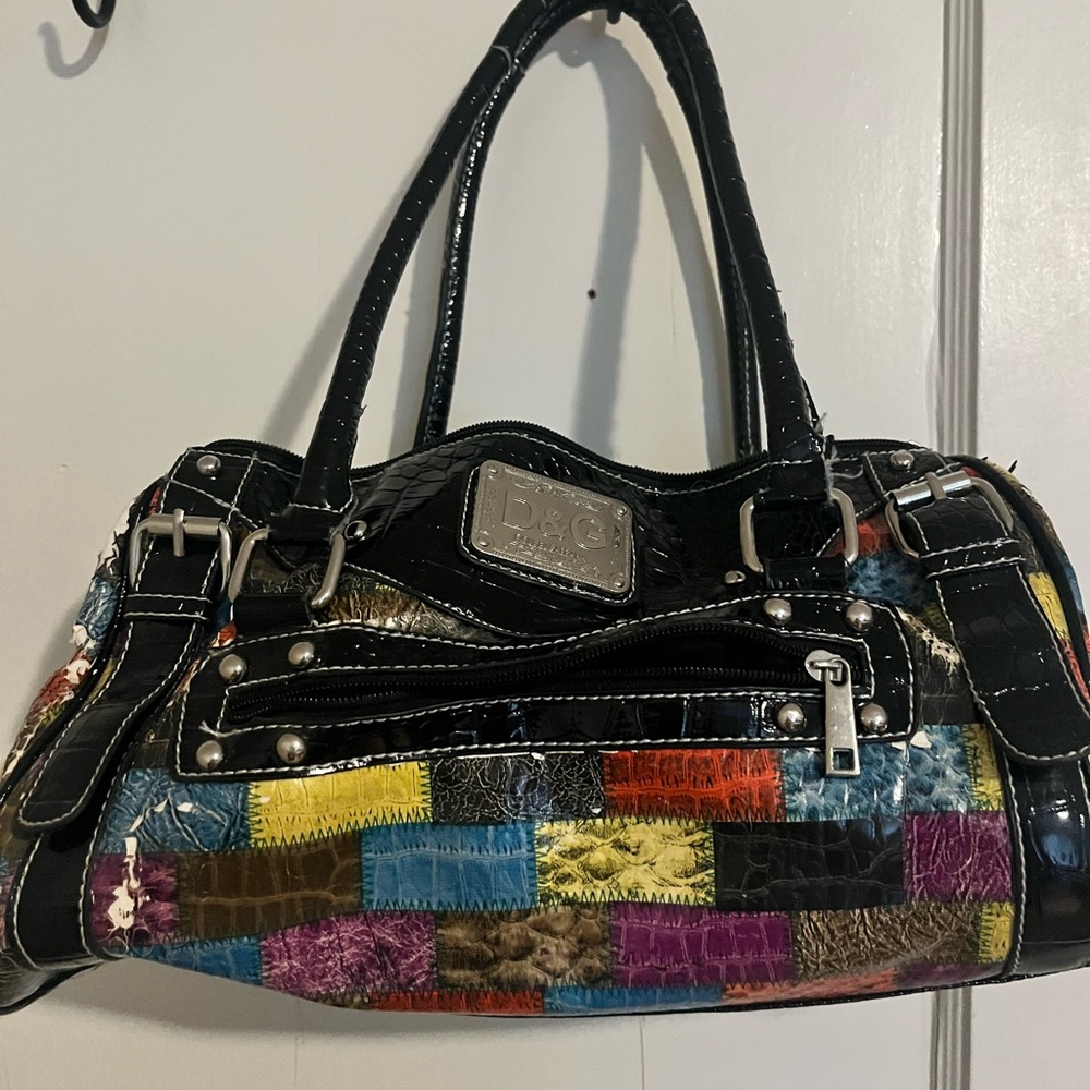 D&G Patchwork Multicolor Handbag